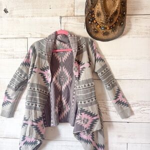 Aztec Patterned Cardigan